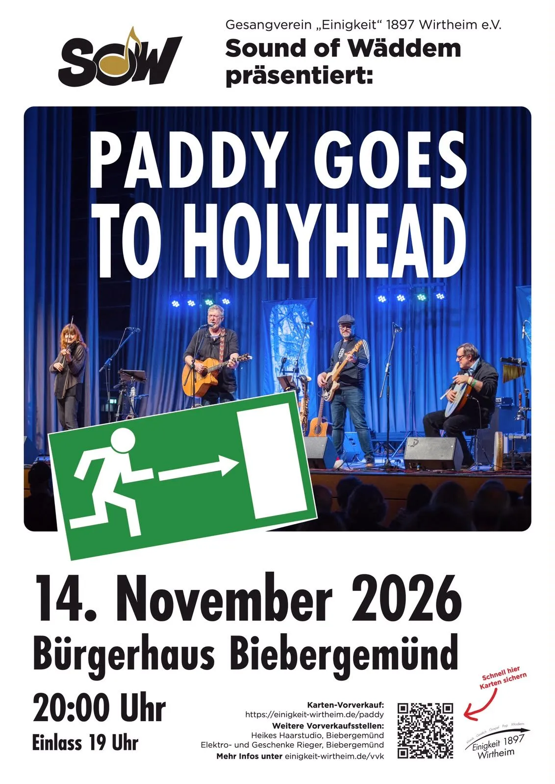 Paddy goes to Holyhead